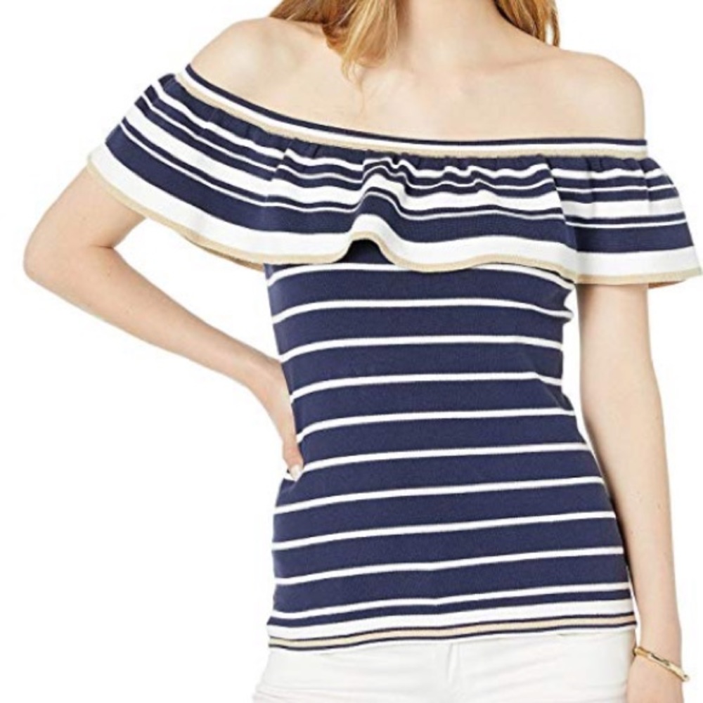 NWT Perelle Sweater LILLY PULITZER Shining Sea Str